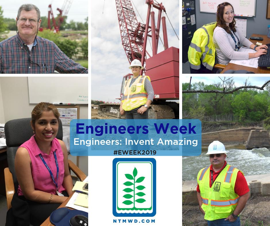 NTMWD's tweet image. Our engineers make a difference in planning and managing projects that are critical for North Texas. It's #MoreThanWater, it's NTMWD employees whose passion for designing and building make all of our lives better. #EngineersWeek #EWeek2019