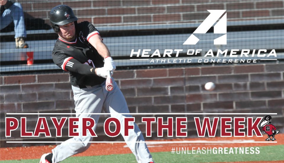 ravenathletics's tweet photo. .@RavenBaseball's Jacob Pavlyak earns Heart Player of the Week
#UnleashGreatness - https://t.co/Vffe5Dd3m1 https://t.co/D4fx64xTMl