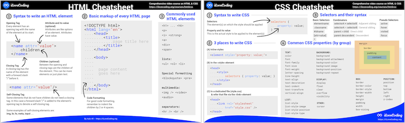 ilovecodingorg's tweet image. CSS is like makeup for HTML. HTML gives structure to a website and CSS adds color and style to it. Literally!
Get the ins-and-outs of HTML/CSS and Learn HTML + CSS Correctly here ilovecoding.org/courses/htmlcs…
#LearnToCode #iLoveCoding #LearnHTMLCSS