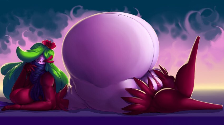 HeavyHipped's tweet image. She's gonna go rest.

...Dont suffocate in her ass if she doesnt notice you down there. Those nuts usually press on throats nicely--