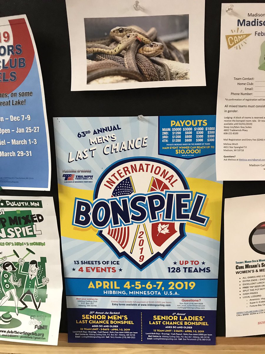 FrogtownCurling's tweet photo. @hibbingcurling @palmettocurling @ColumbusCurling @usacurl @Devin_Heroux @CurlProfessor We’ve got your back. #Snaketown https://t.co/LIbxvdBvmY