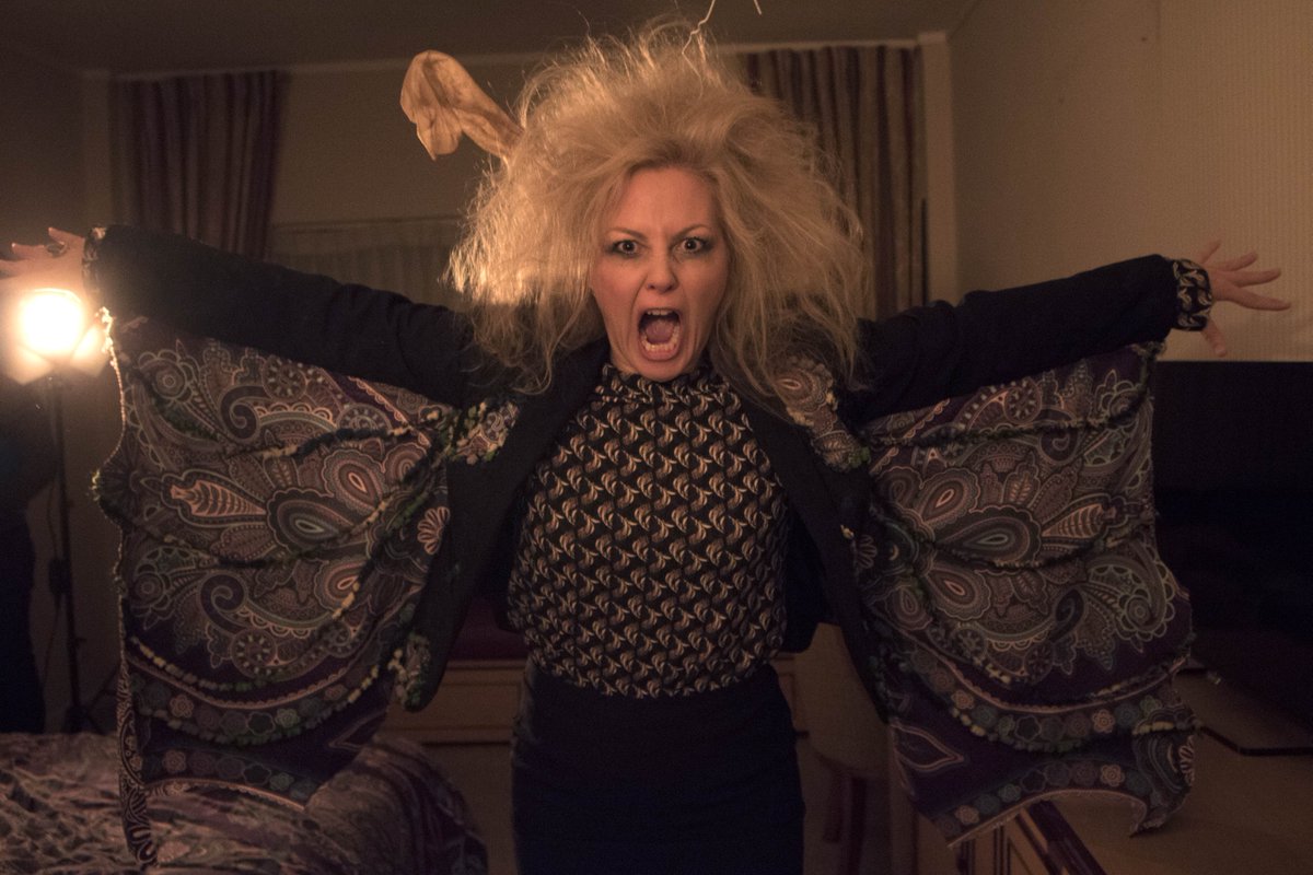 FakeOrangeFilms's tweet image. We released FRAN AND THE MOTH earlier this month = bit.ly/2NbP0Oe 
But check out this previously unseen picture of @HollyLWoodhouse as Fran. It's a bit of a spoiler so we've kept it back until now. UNLEASH THE MOTH! #FranandTheMoth #film #shortfilm #horror #frightfest