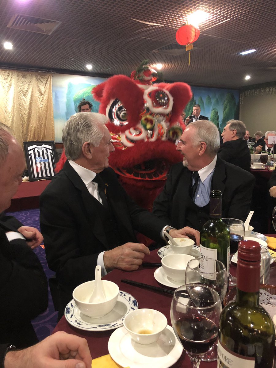 Wonderful Masonic evening tonight. We welcomed Ivan into the Lodge as our initiate and two joining members, Richard and Amar. At the Festive Board we celebrated the Year of the Pig with the traditional dragon dance.