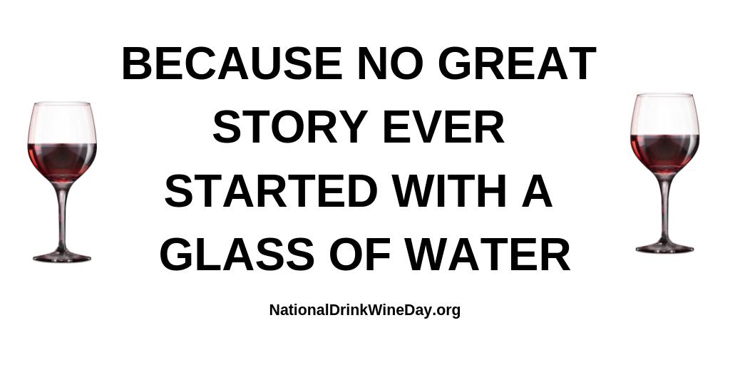 #NationalDrinkWineDay