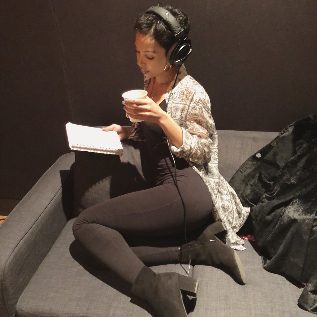 sidibe's tweet image. 🍵📝🎶 #continuecreating