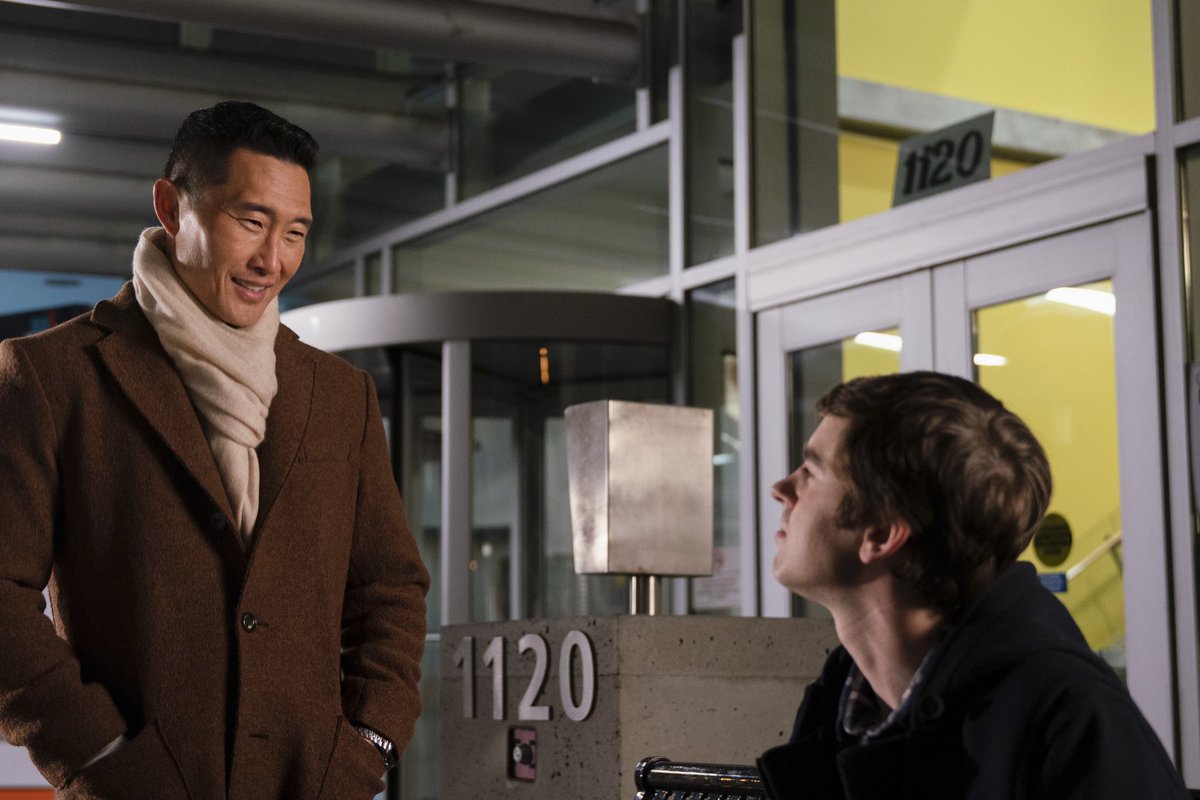 Tonight, @danieldaekim is back on your TV screens. Get ready to say hello to Dr. Han on #TheGoodDoctor!