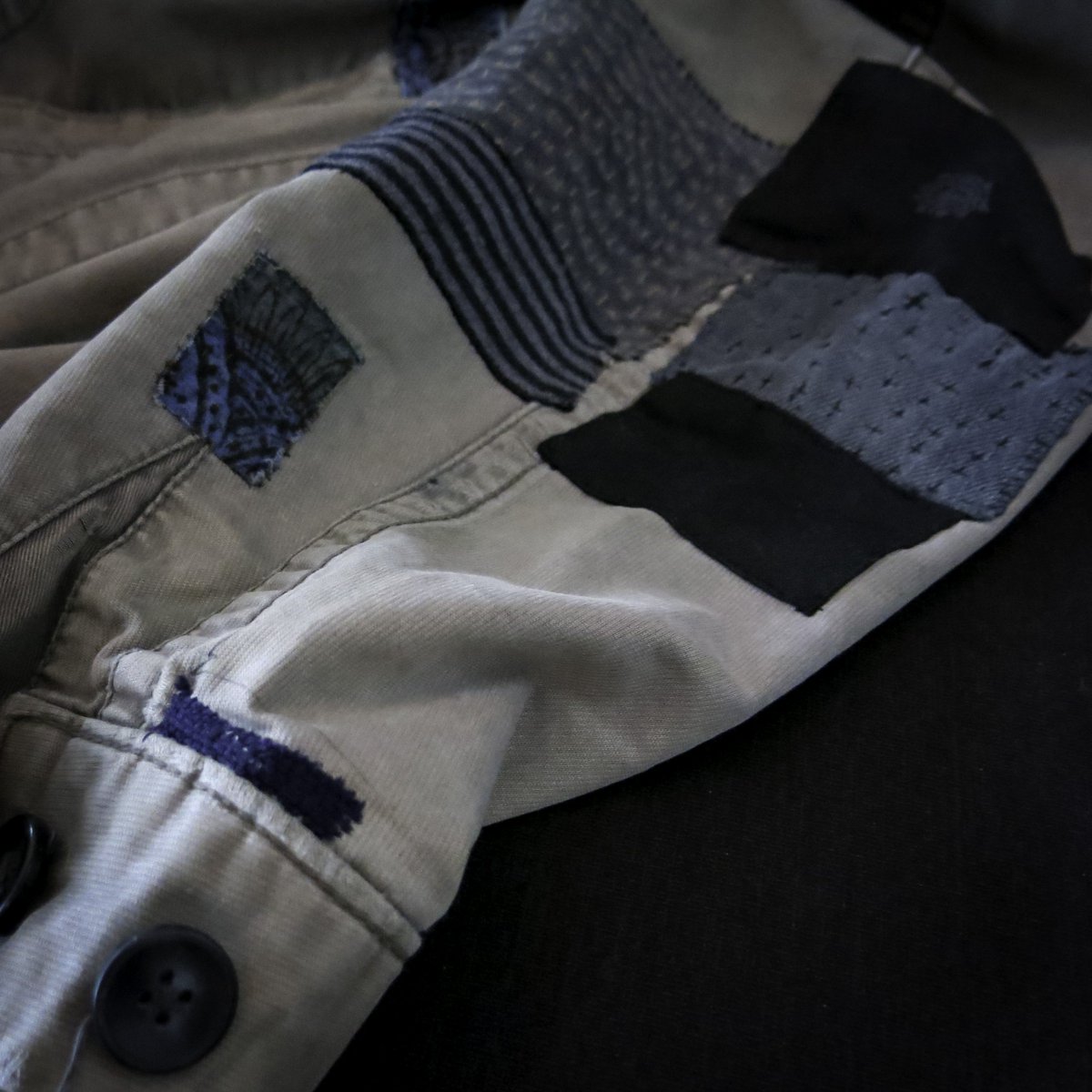 Mending my husband's favorite coat instagram.com/p/BuCs0-pgAaR/