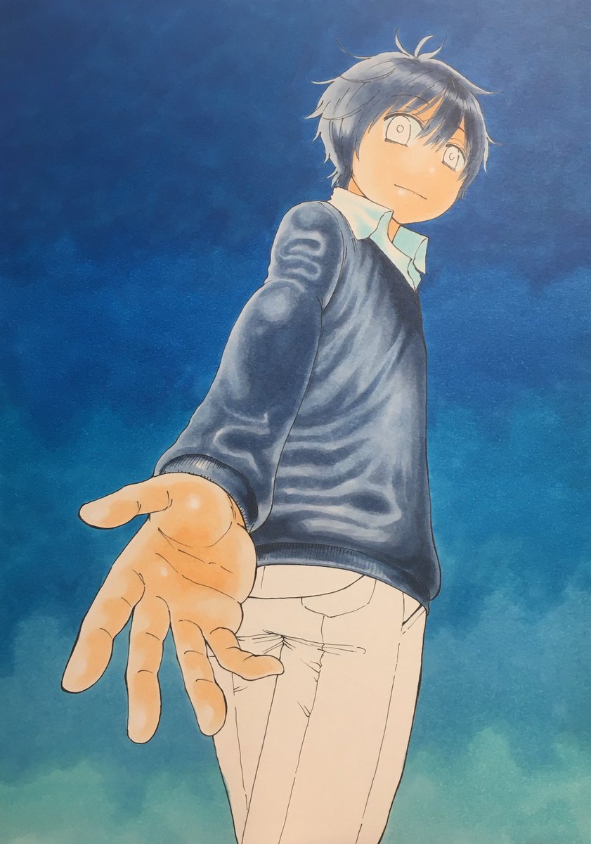 漫画家 福地翼先生による サイケまたしても １5巻表紙イラストメイキング Togetter