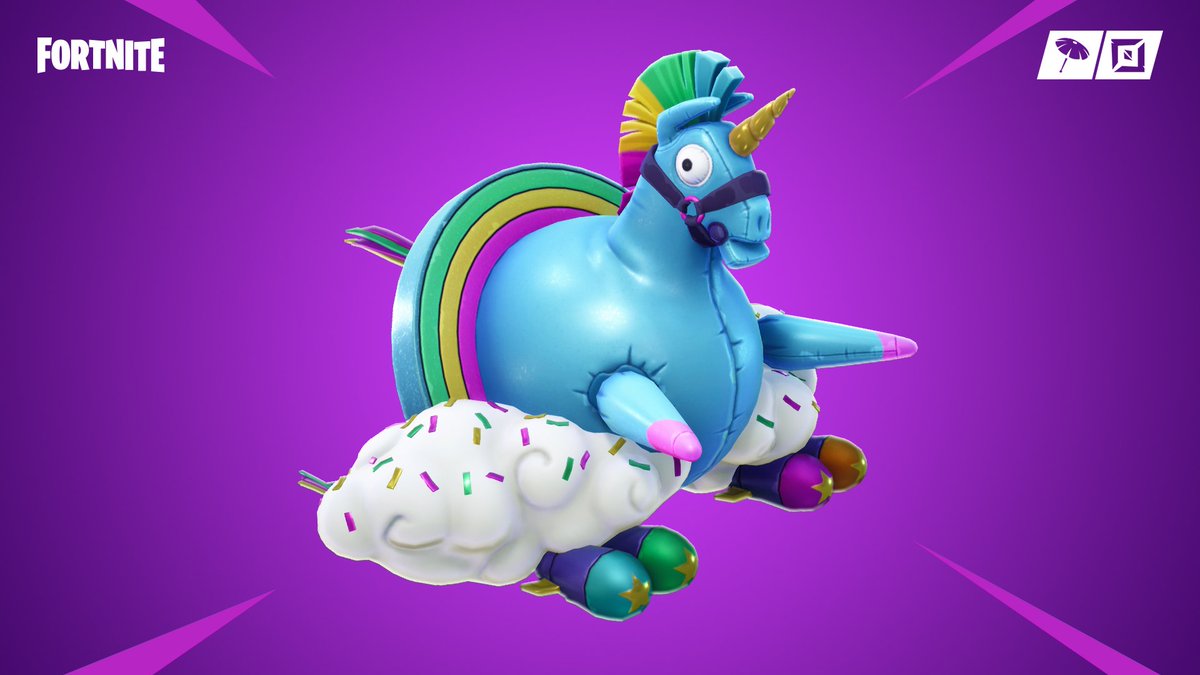 Fortnite On Twitter Somewhere Over The Rainbow Llamas Fly The - fortniteverified account