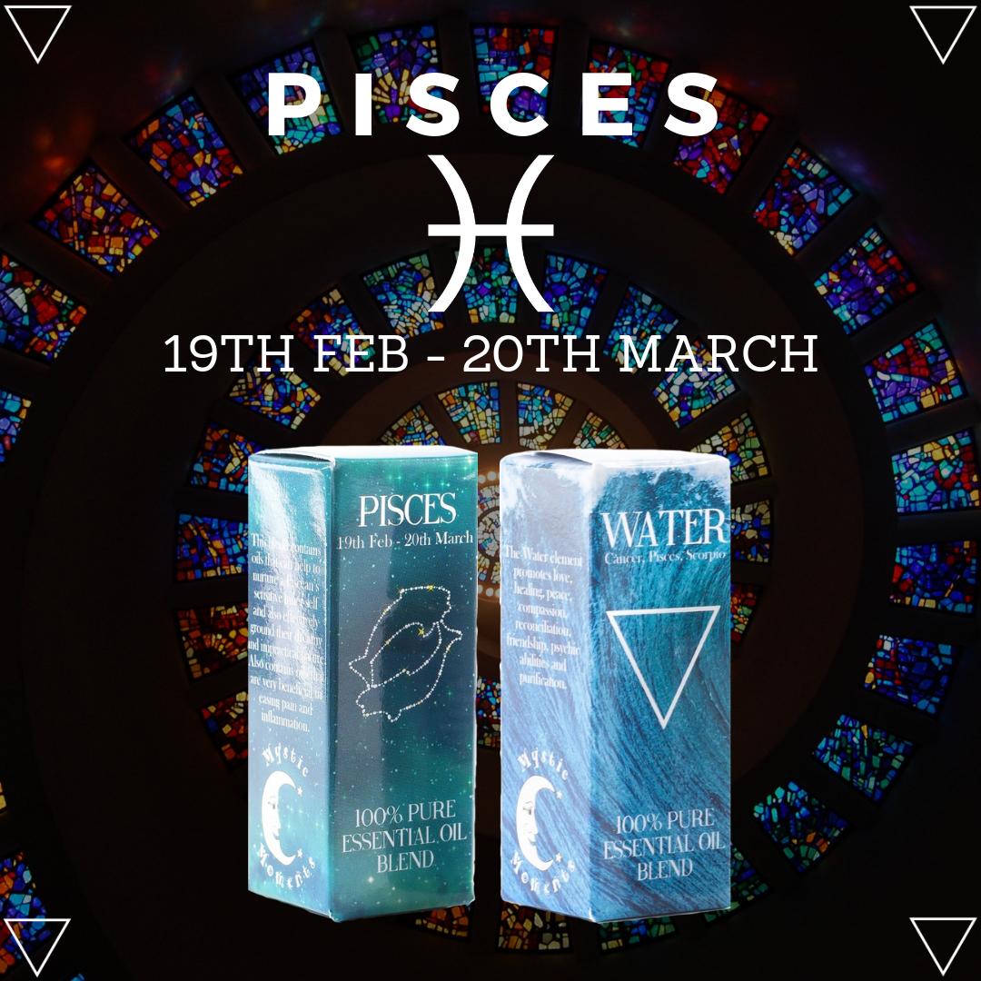 We have now entered the time of #Pisces, which comes under the #WaterElement. Pisces Essential Oil Blend contains oils that can help to nurture a Piscean’s sensitive inner self and effectively ground their dreamy and impractical nature. A great gift idea!