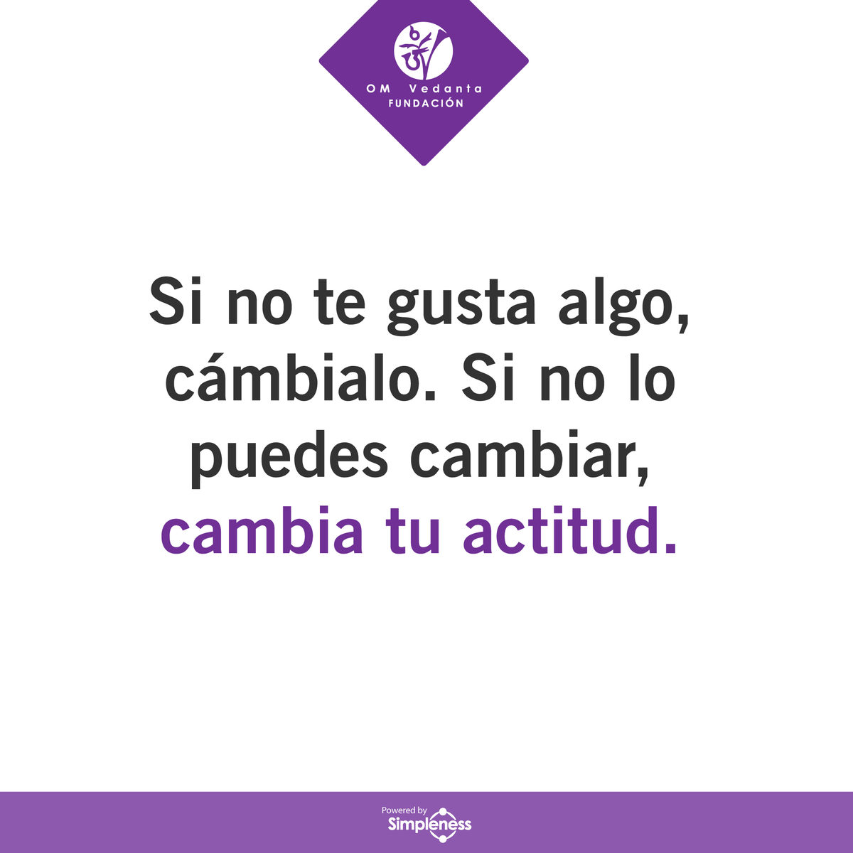 OMVedanta's tweet photo. Haz lo que tengas que hacer, pero no te quedes mucho tiempo en el mismo lugar. La vida es energía y la energía se mueve.

Nos vemos en la cima https://t.co/D7QeNk65BA