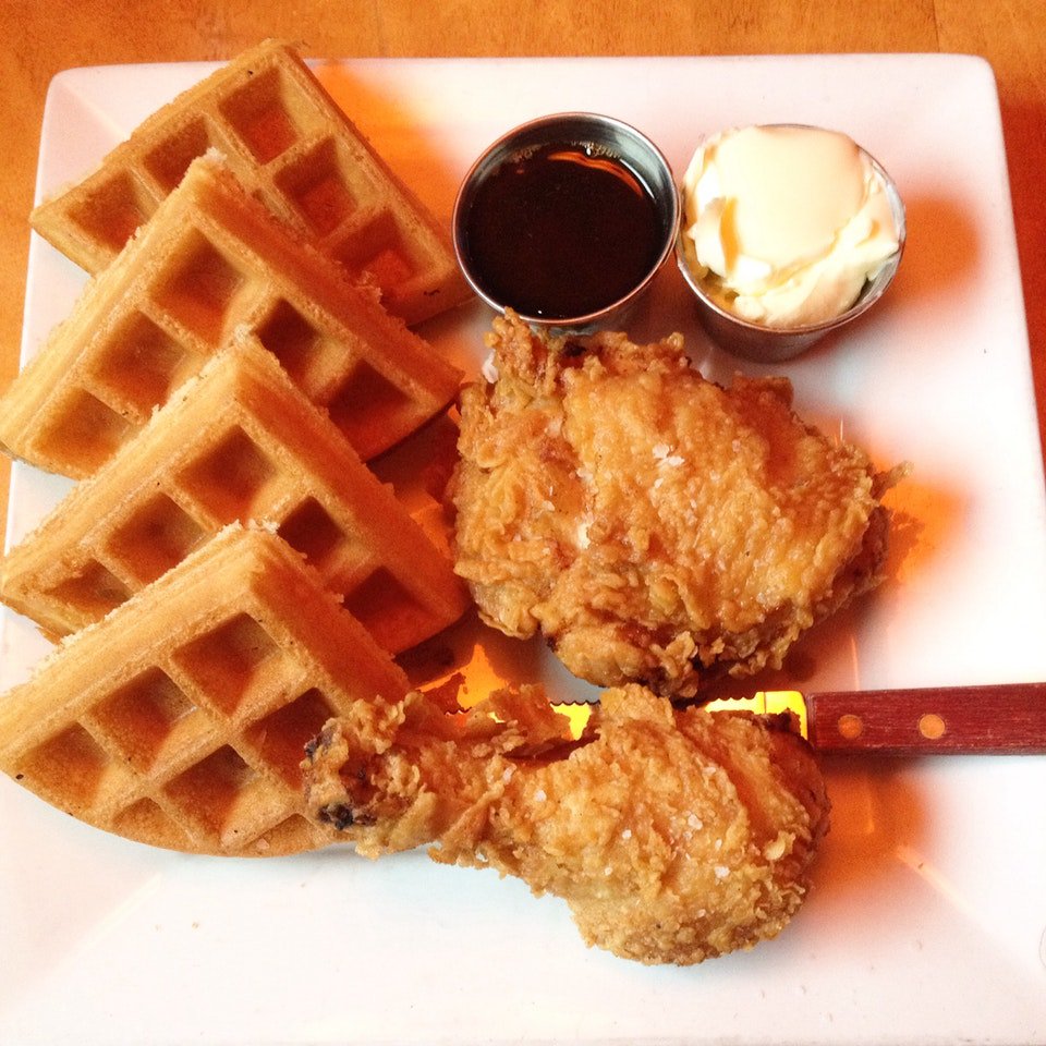 ShadowlandWS's tweet image. YES we have chicken and waffles.