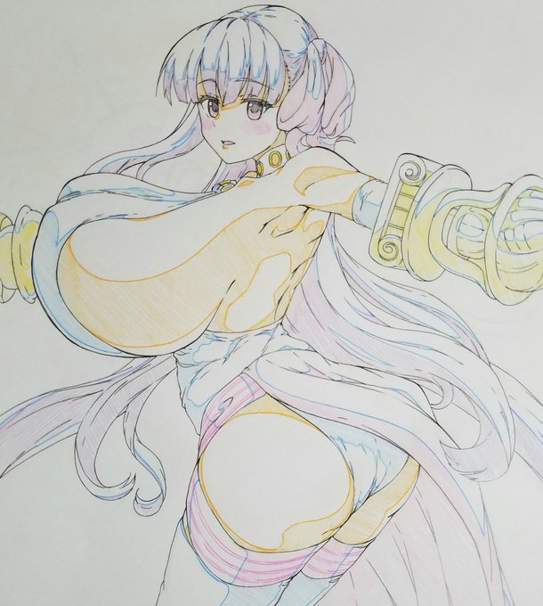 CCC復刻とのことなのでパッションリップちゃんを彼女バストが160の4Zらしいですね……凄い!#FGO 