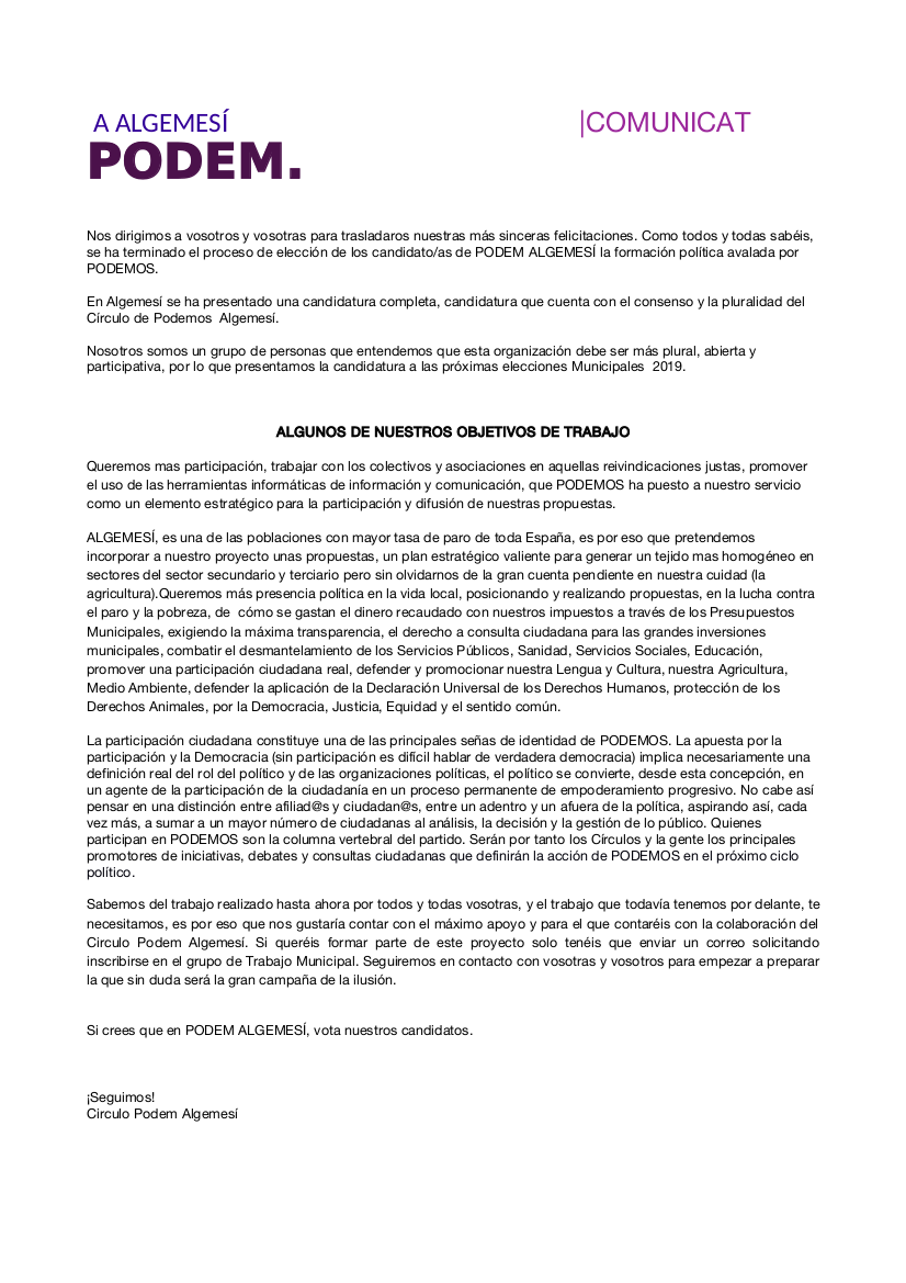 PodemosAlgemesi's tweet photo. https://t.co/tmjhY7R01p