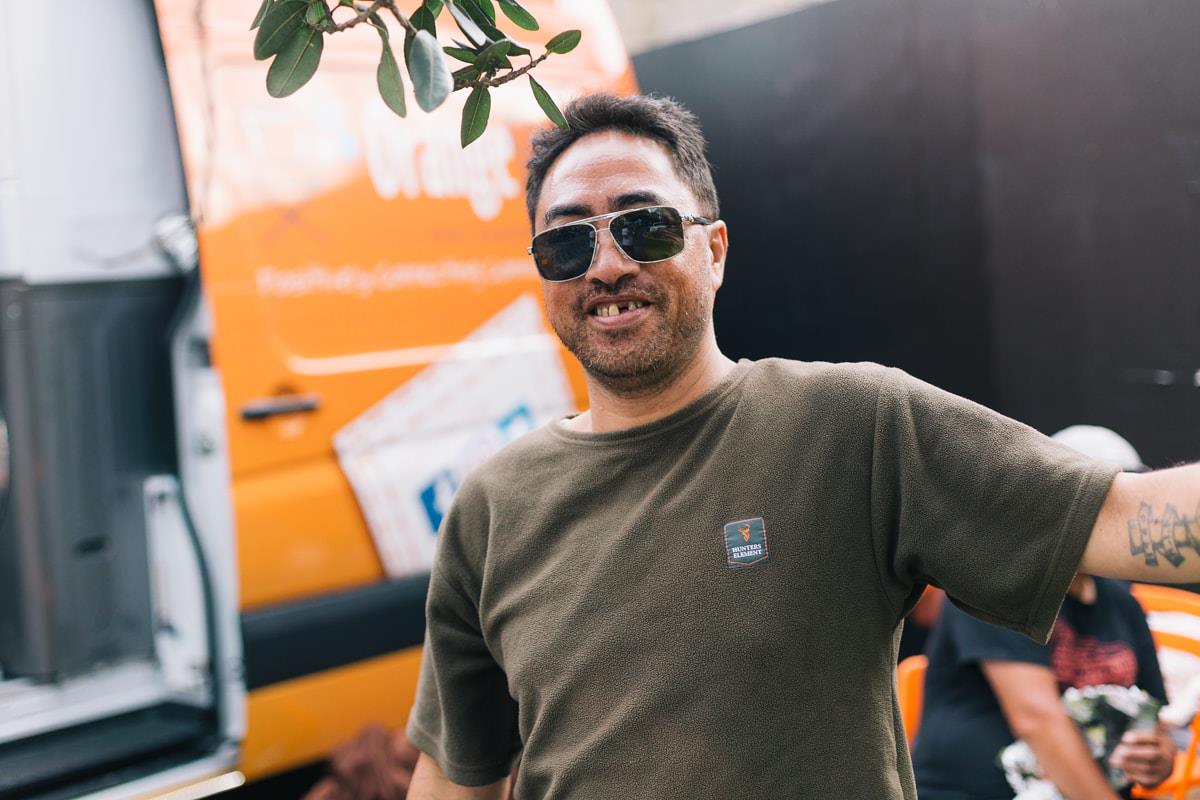 'I come to do my washing and have a shower three times a week. I can't believe there is finally a service like @orangeskynz. It is nice to know there are people out there that care about simple things like laundry for us on the street. It gives you faith in humanity.'
- Mike