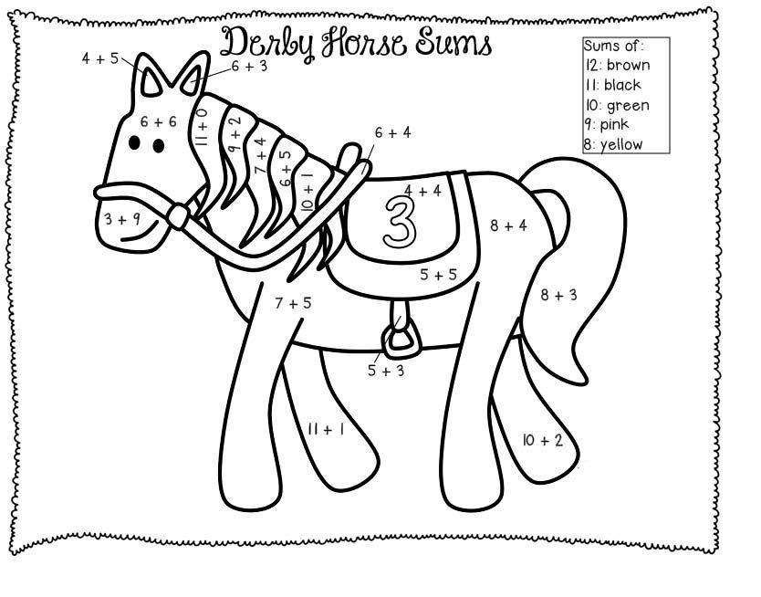 Will 1st grade math worksheets coloring