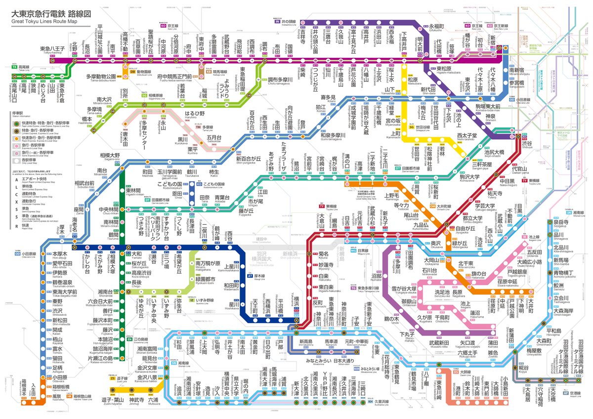 京王 線 路線 図