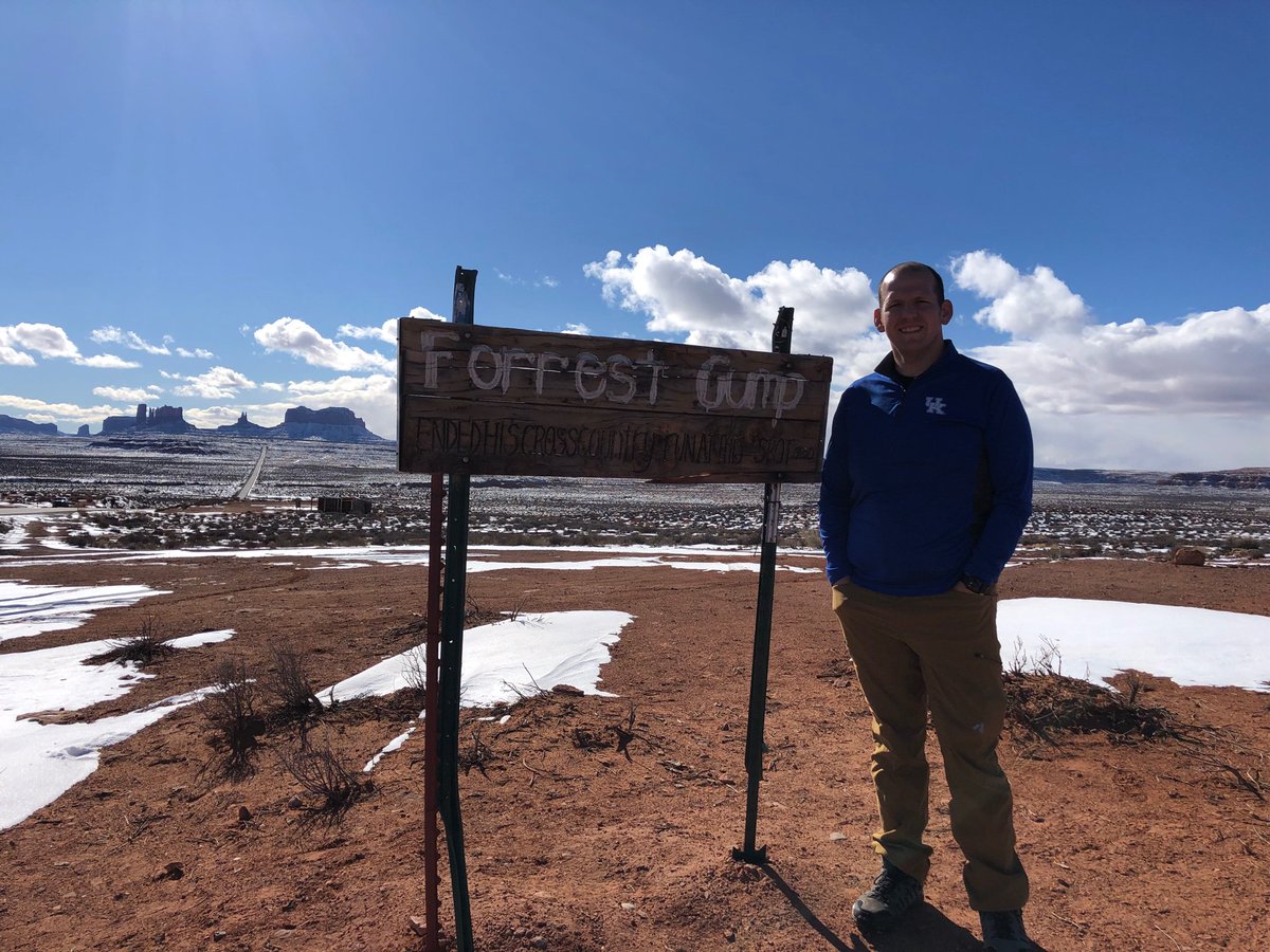 Heflin3's tweet photo. If you are ever in Southern Utah then you need to stop exactly where Forrest Gump stopped running! @DrewFranklinKSR @KySportsRadio #bbn #Lsdown https://t.co/8JbQEO9a4Y