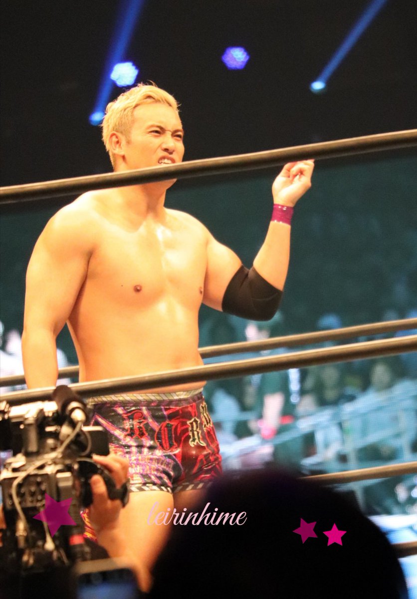 leirinhime's tweet image. オカダくんの気合いが伝わる1枚目😌
カッコいい✨❇️✨
2.11大阪エディオンアリーナ

#オカダカズチカ 
#レインメーカー
#RogueGeneral 
#BadLuckFale 
#njpw 
#njnbg