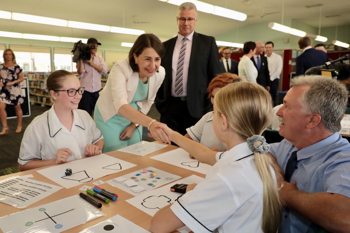 In a first for NSW, every public high school will have two dedicated experts to ensure students have access to vital mental health and well-being support. @RobStokesMP #MtAnnanHighSchool