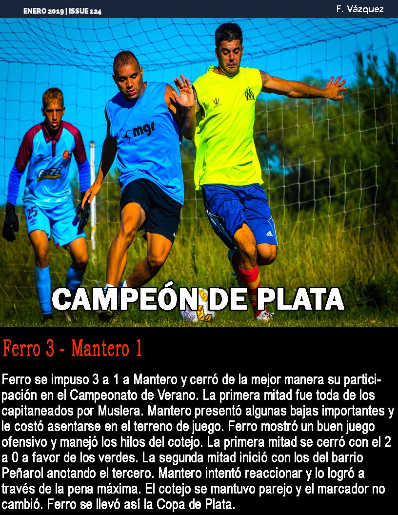 Las dos finales de nuestro campeonato, felicidades a Forosos y a Ferro por los títulos obtenidos.
Gracias por ser participar y ser grandes animadores! 
Salu!
