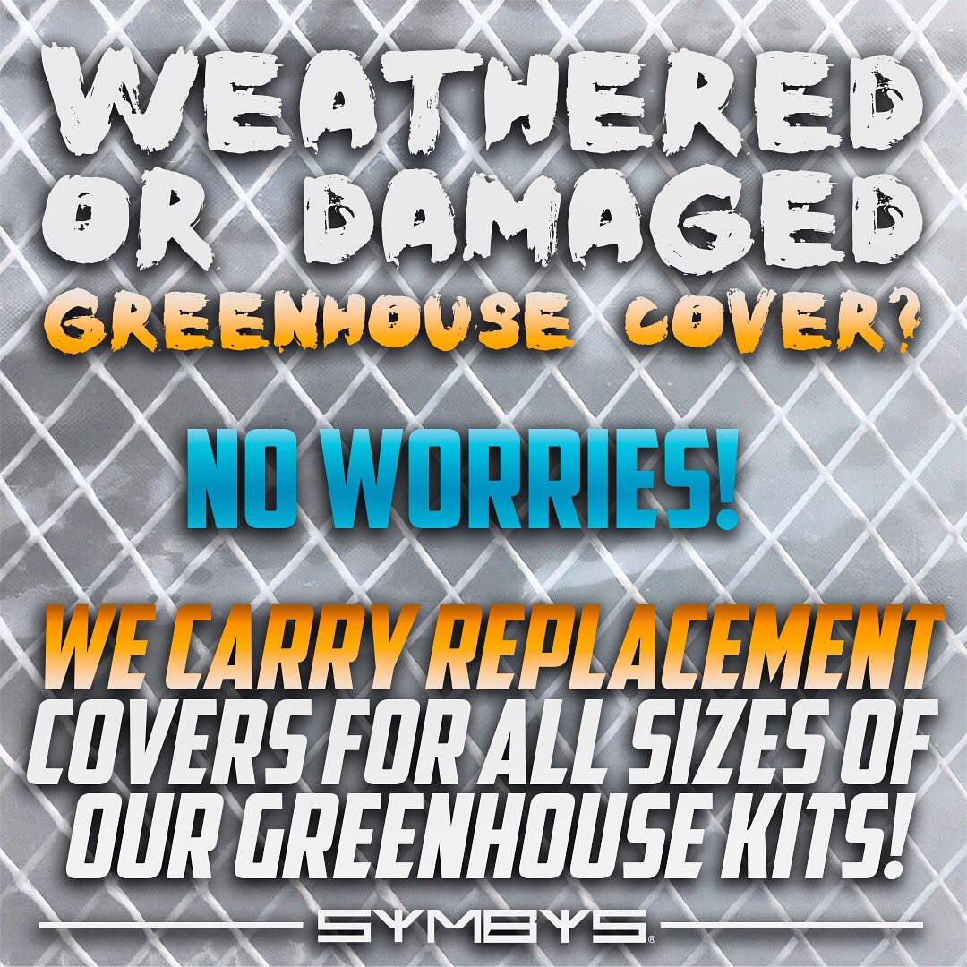 Damaged your greenhouse cover?  Relax, we’ve got you covered — literally! #greenhouse #growyourown #coverup #replacementcovers