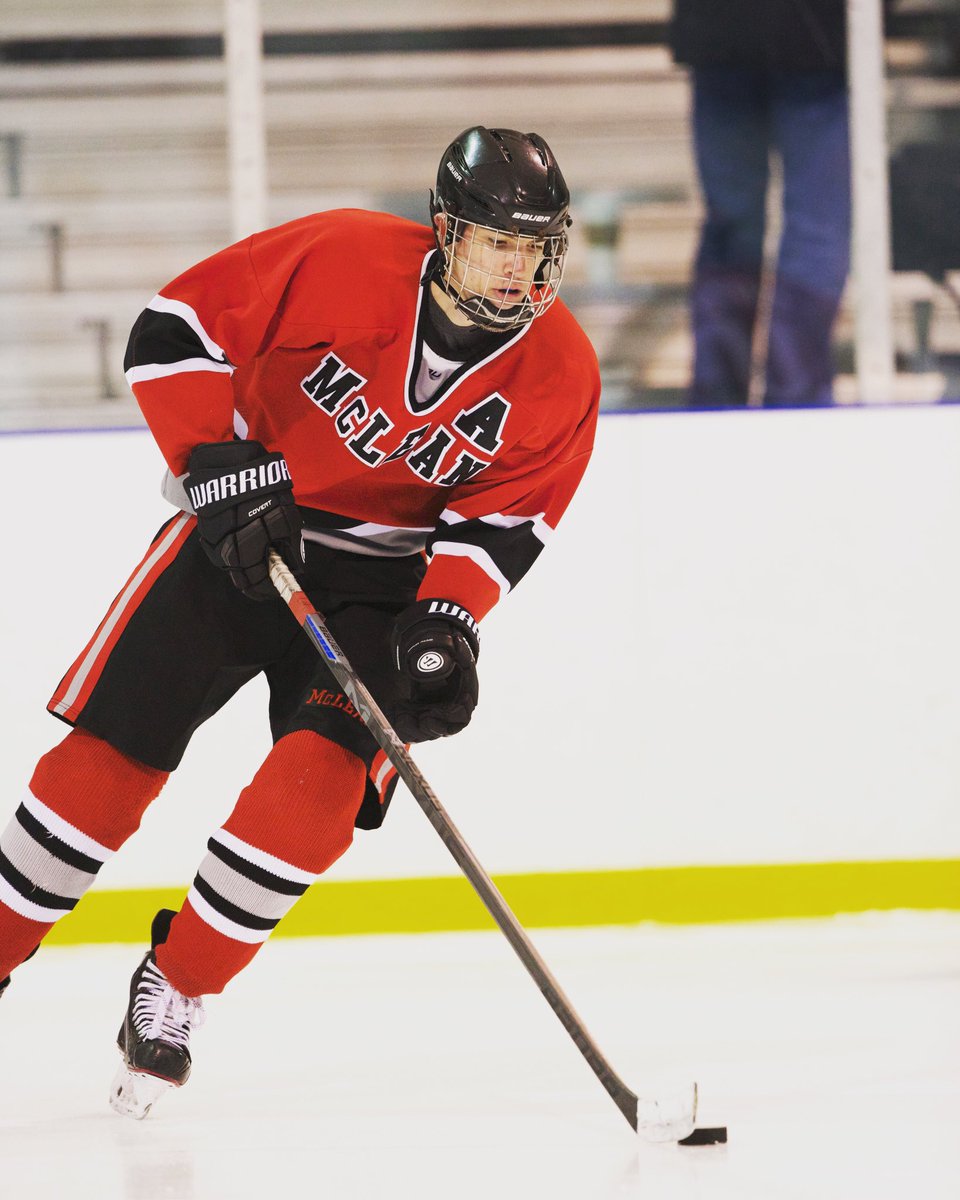 GoMcLeanHockey's tweet photo. Playoff Alert:McLean Hockey meets Broad Run at Ashburn on Friday.  Game time is 9:10. Get there early to get a good seat to catch the action.  Prizes given for best sign and best cheer. Watch for stout defense and stellar goaltending, leading to lightning strike attacks. Game on! https://t.co/AtaTD8qY22