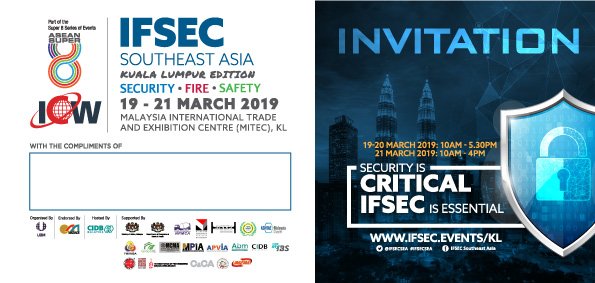 IFSECSEA's tweet photo. You're invited to IFSEC Southeast Asia - Kuala Lumpur Edition 2019!
UBM Malaysia is proud to bring you its biggest ever mega trade fair dedicated to all aspects of construction and the built environment. 

More information, visit https://t.co/LdctGtYOW6

#IFSEC #IFSECSEA #MITEC https://t.co/44CU8BZ9OU