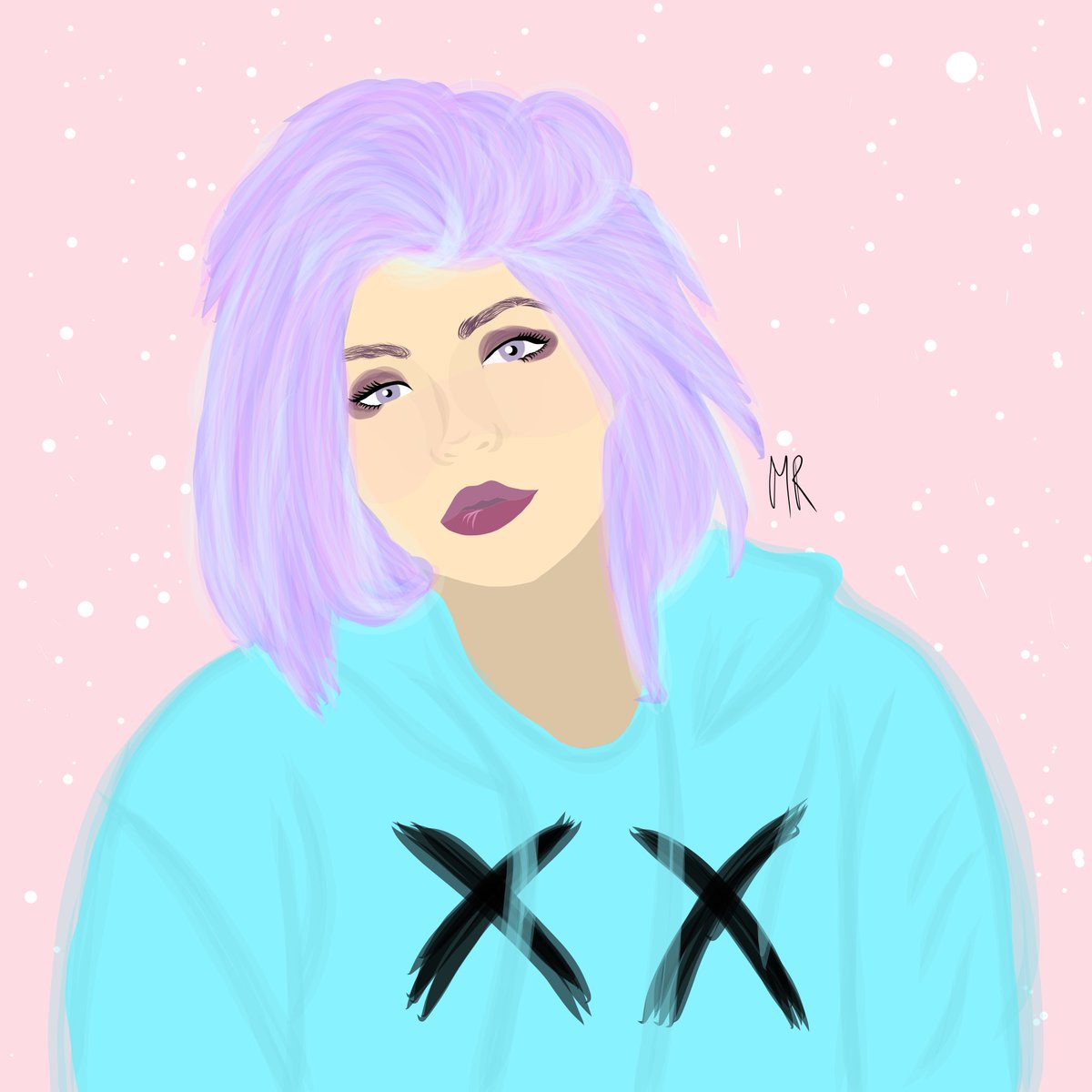 FedecoleMar's tweet photo. Aaaaaa @sofi_maure_ te hice un dibujito por tu nuevo pelo uwu espero lo veas bba(mencionenla porfa) https://t.co/KW9VBbnYPj