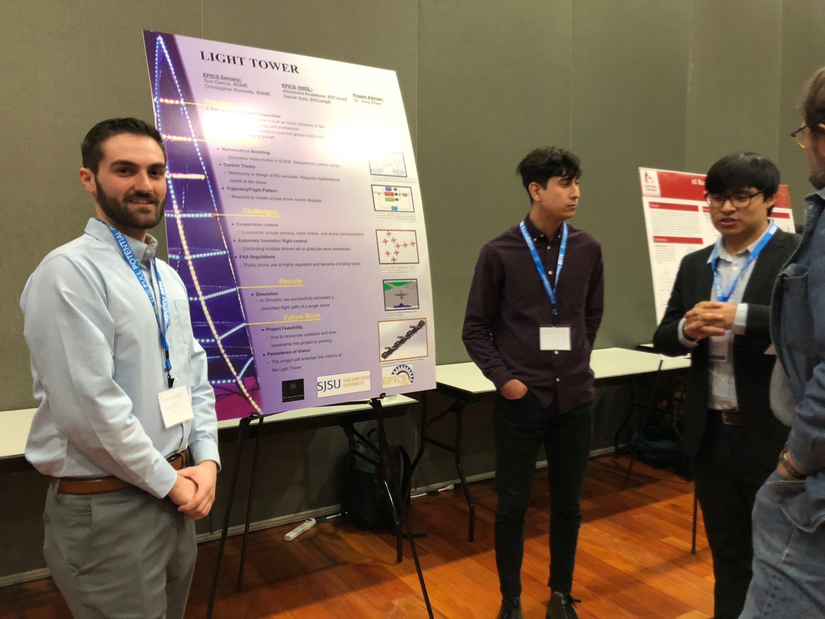 SJSU_EPICS's tweet photo. Student projects at #EPICSEXPO https://t.co/SBgyMTtTMF