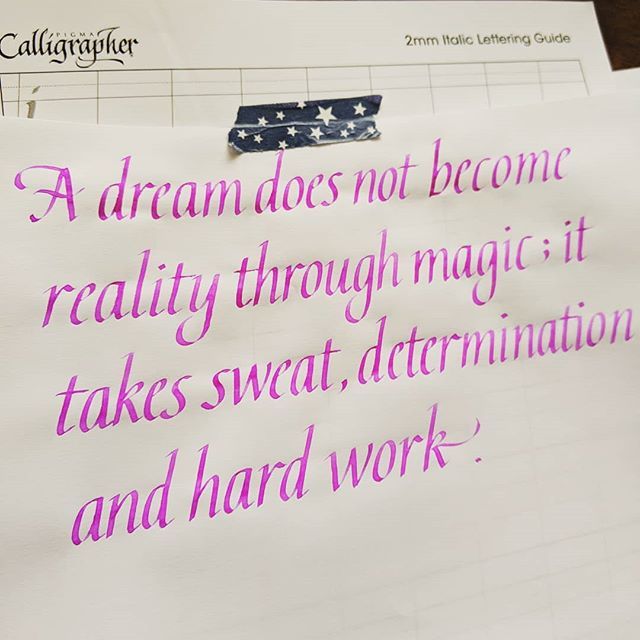 LettersofFancy's tweet image. Quick shot of today's practice #italiccalligraphy #calligraphy #broadedge #italic #handlettering #handlettered #calligraphypractice bit.ly/2T4aNg0