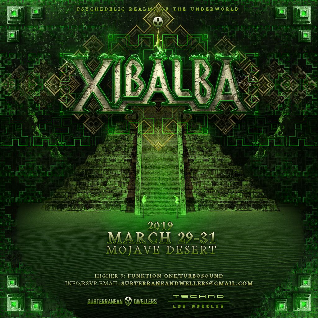 We are proud to be hosting the Sacred Portal at Xibalba!

We've worked hard to bring together a  lineup of Techno artists from labels such as Minimal Sessions, FunkN Deep, Unity Records, and MUCH MORE!

You can find more info on Xibalba now on our website!
TechnoLosAngeles.com