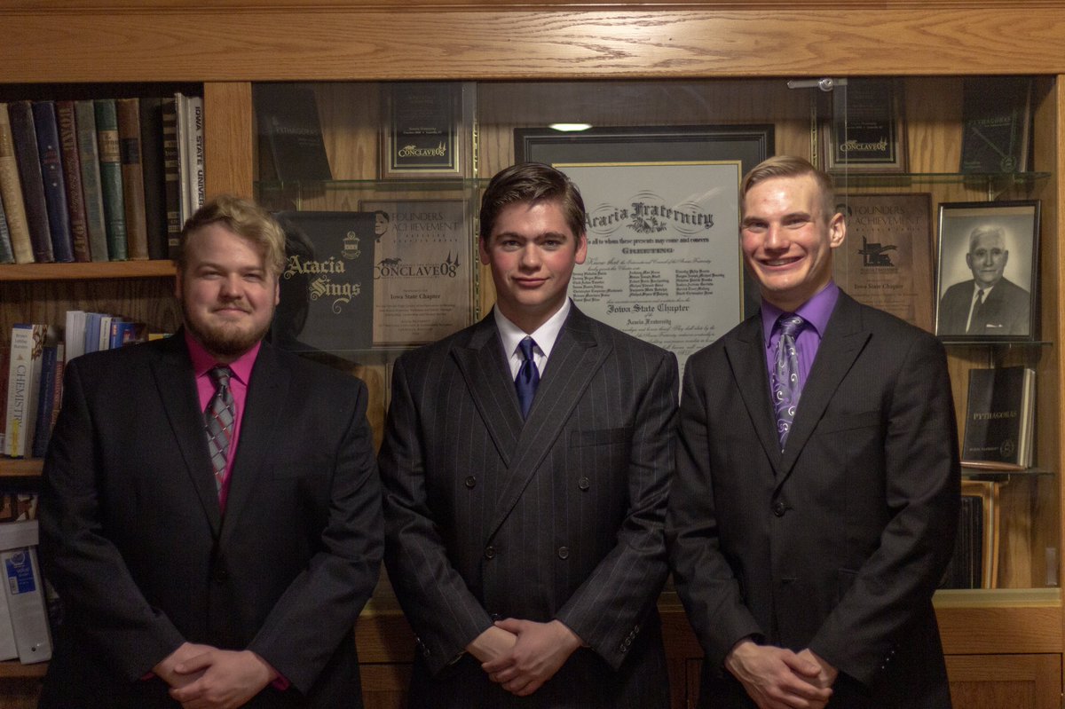 This evening our chapter inducted our newest members! Good luck to our new men as they seek the light of truth along their pathway to full membership! #menofaction