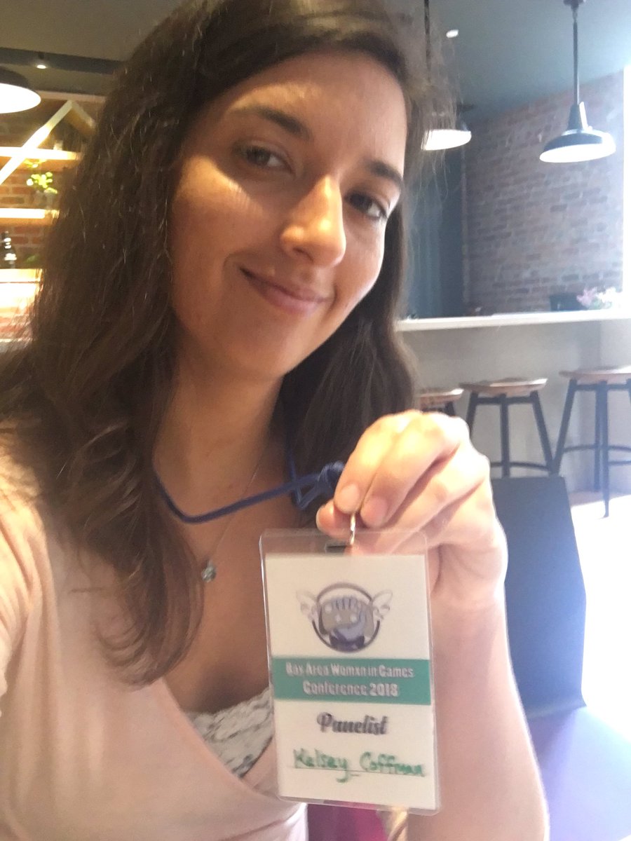 KelseyRCoffman's tweet photo. Hey #VisibleWomen I’m a game developer in the SF Bay Area. Currently looking for entry work in design,production,QA. On the side, I’m the producer/level designer for VR game @TheTornadoTower,the Community Relations Director &amp;mentor for @Bawgames, &amp;Twitch Streamer😊 #gamedev #job https://t.co/lX4ldeOlMW