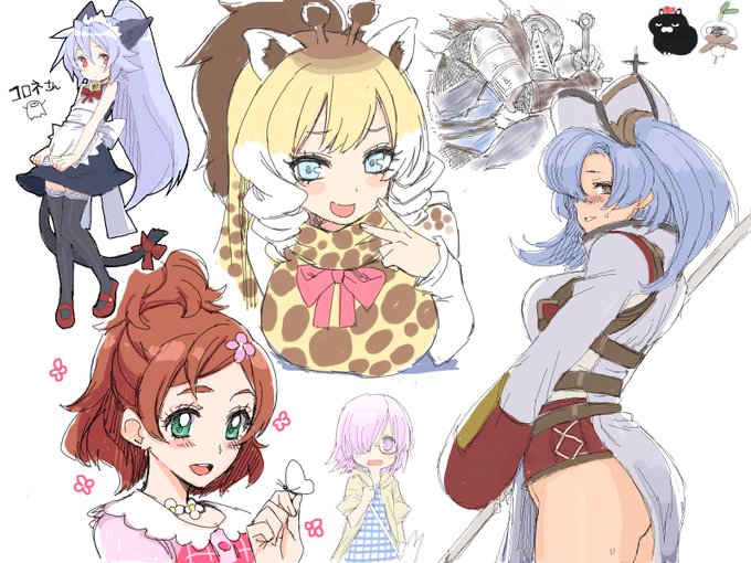 過去のおえかき達 