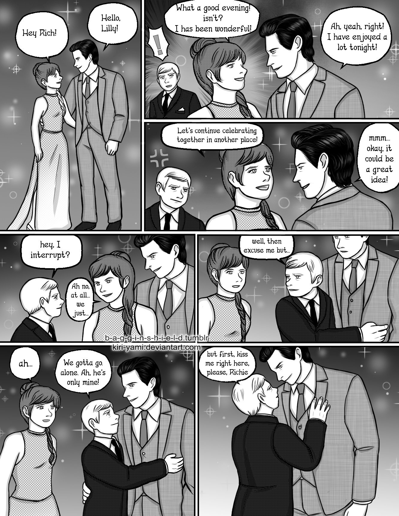 Kiri Bagginshield Thorin Bilbo Ramf Finally I Could Post This Mini Comic I Did Some Time Ago See It Full On Pixiv Very Soon In Color Too R 18g You Are Mine