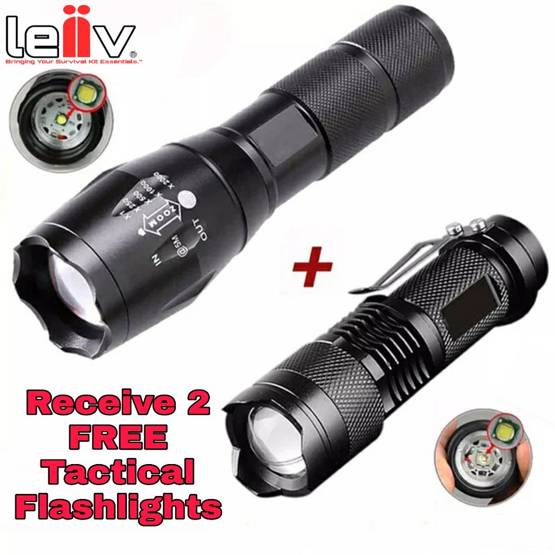 innoVAVinc's tweet photo. Be the first 100 to RETWEET &amp; Receive these 2 𝑭𝑹𝑬𝑬 𝑻𝒂𝒄𝒕𝒊𝒄𝒂𝒍 𝒇𝒍𝒂𝒔𝒉𝒍𝒊𝒈𝒉𝒕𝒔.🔦*Only pay for shipping if you cant pick up at Boca Raton, FL.🌴Details at @Leiivinc 
#camping #outdoors #hiking #tactical #hunting #knives #wilderness #prepper #prepping #trekking https://t.co/zl9PkhExxc