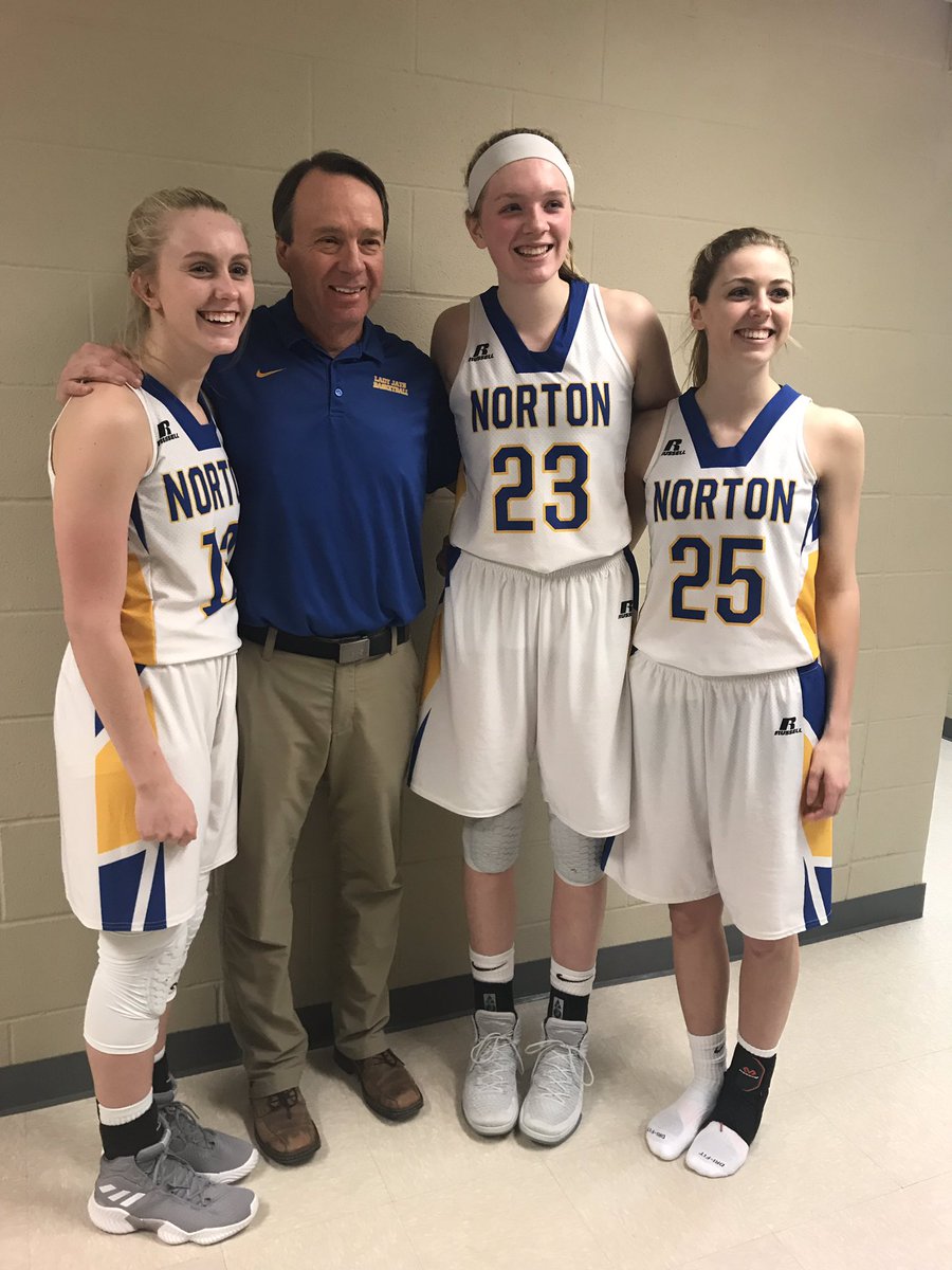 Great win tonight. Great regular season. I love these seniors. Great teammates. On to substate! @HadRaeH @KuhnTaryn @engelbert_5 #onemorestep