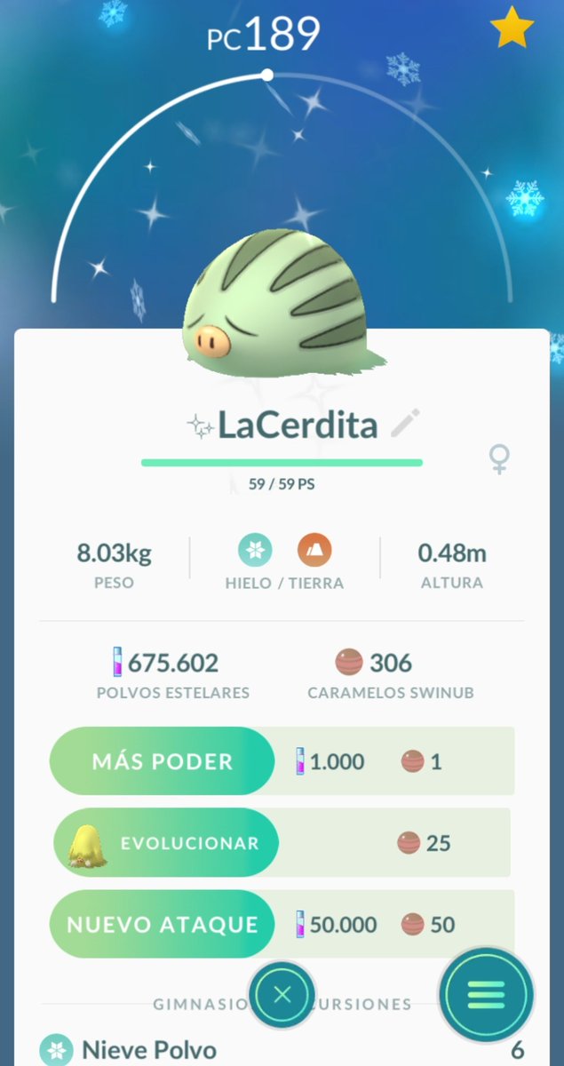 StarHunter_BVL's tweet photo. 16/02/2019 - Solo tuve chance de jugar 1 hora pero fue más que suficiente para hacerme de la familia Shiny, que genial! ✨🐷😄🤩
#PokemonGOCommunityDay #MyShinyPokemon #Pokedex #ShinySwinub #ShinyPiloswine #ShinyMamoswine #CommunityDay #8BitCRGO https://t.co/ym2QtsnbNs