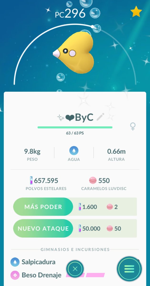 StarHunter_BVL's tweet photo. 16/02/2019 - Y el mismo día, horas después del Community Day, cuando iba saliendo de mi trabajo y estaba camino a casa sin esperarmelo, el corazón Dorado Brillo para mi, pocas veces tengo esta suerte ✨💛😊🤩
#PokemonGOValentines #MyShinyPokemon #Pokedex #ShinyLuvdisc #8BitCRGO https://t.co/orVTeZRJjp