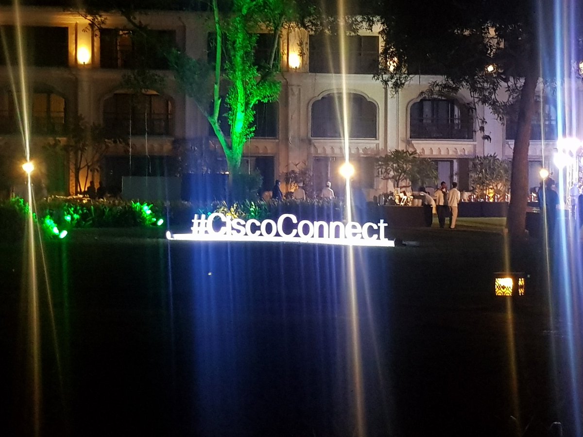 It is a privilege to be here at Cisco Connect 2019 #CiscoConnect
 #ConnectForGood