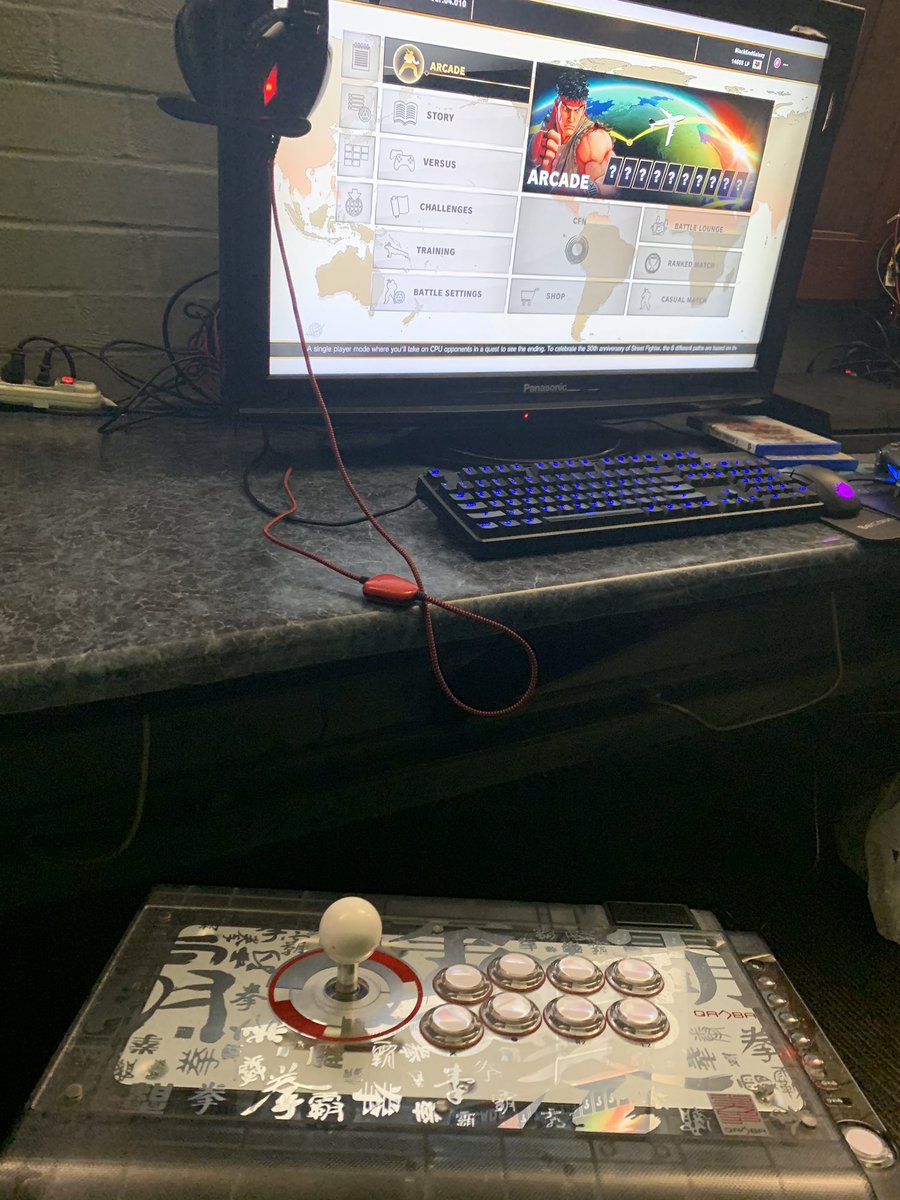 Bout to get down on some #SFV action with the Louisiana and NOLA #FGC crew. Shout outs to @burai233 for the hospitality