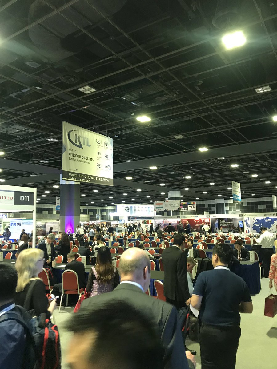 GCL_Logistics's tweet image. Day 1 at the WCA conference in Singapore ✍🏻💼