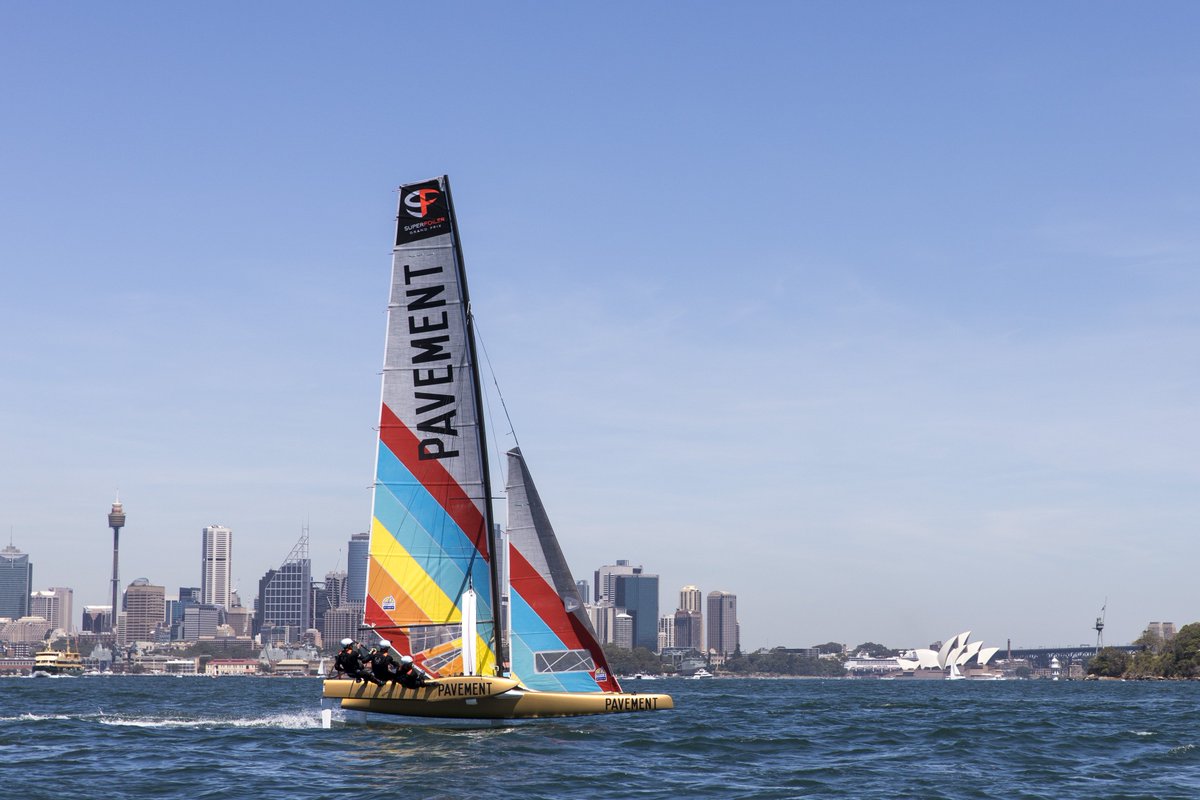 Glorious Sydney Harbour days out on the SuperFoilers are hard to beat, but where is your favourite place to sail? bit.ly/2DVLtSg #superfoiler