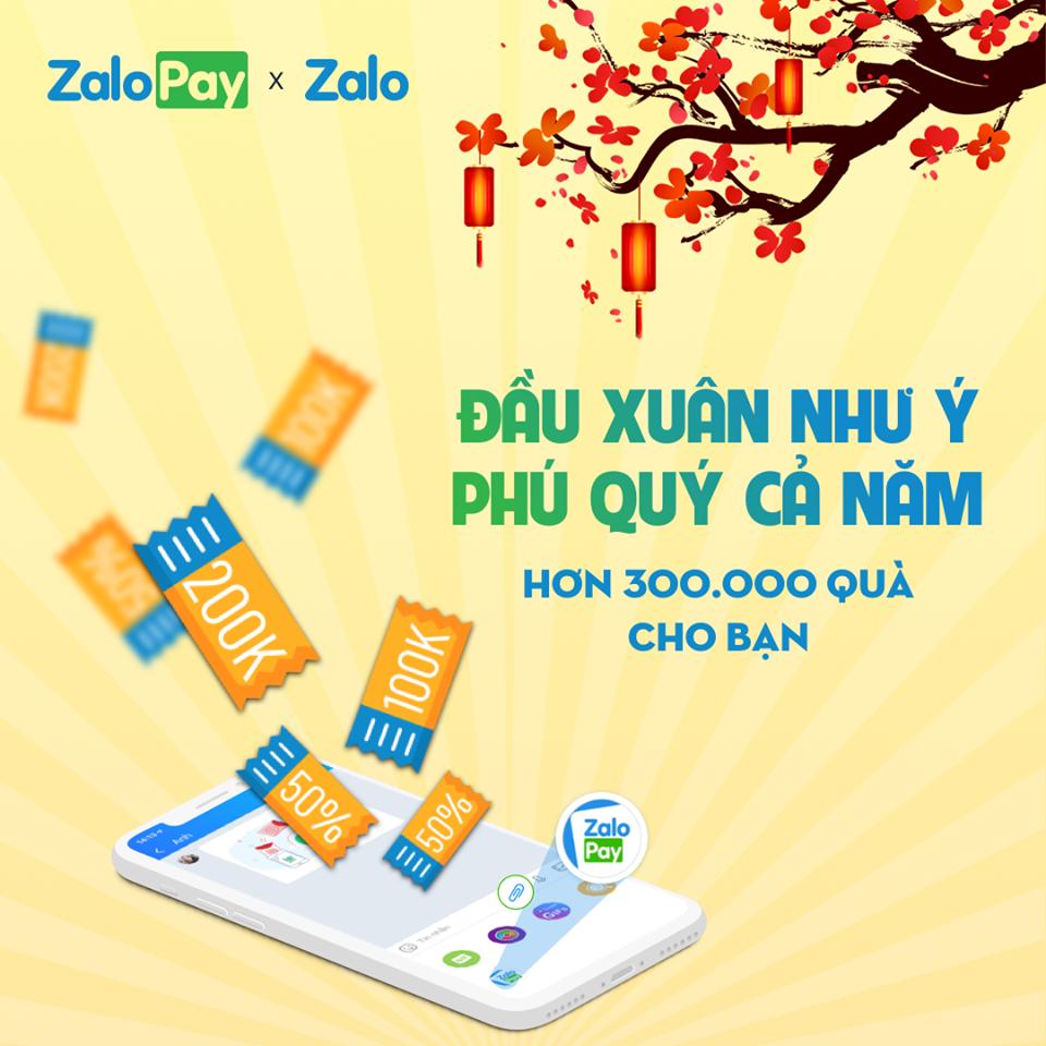🌺 ĐẦU XUÂN NHƯ Ý – PHÚ QUÝ CẢ NĂM 🌺

tinyurl.com/y36d3rev

#ZaloPay