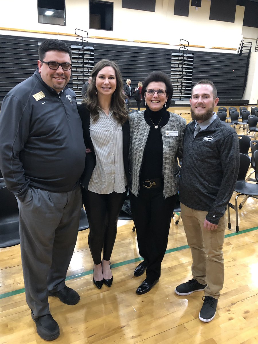 Honored to speak <a href="/mpsbuffaloes/">McAlester Public Schools</a> A Celebration of Teaching today. Always great to see my friend Ryan Walters. Congratulations to Jennifer Lewis for being named the MPS Teacher of the Year. #OklaEd #NTOY19