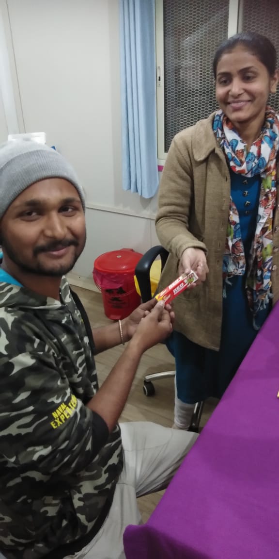 ida_head_office's tweet image. @IndianDentalAsn in association with #DaburRedToothpaste’ are conducting Community based Screening for #OralCancer, #tobaccocontrol &amp;amp; cessation by @TataMemorialHospital Mumbai, HBCH Varanasi &amp;amp; Kamala Nehru Hospital, @TataTrusts, Biocon Foundation Kumbhmela 2019 at Prayagra.