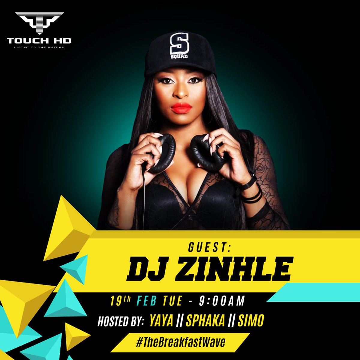 TheTouchdown326's tweet photo. #TheBreakfastWave| @Sphaka_N , @Yaya_Tokota and @Captain_Zee |Every weekday from 7-10am
Catch @DJZinhle @TouchHDOnline on a #TrapTuesday
#MattersOfTheState
#TouchHD
#WhatsForBreakfast https://t.co/iZPTmupTip
