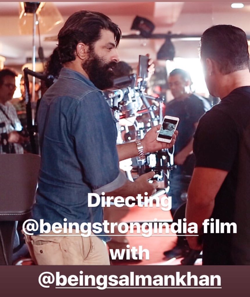 ★ Haider Khan: Directing Being Strong India Film with #Salmankhan (February 18 , 2019)!  tmblr.co/ZrXcGy2gMB7VQ
#BeingStrongIndia