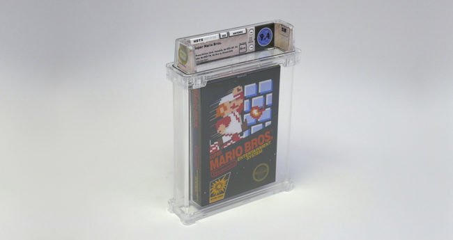 Mint condition Super Mario Bros cartridge from 1985 sells for a whopping $140k - bit.ly/2TVF9yJ